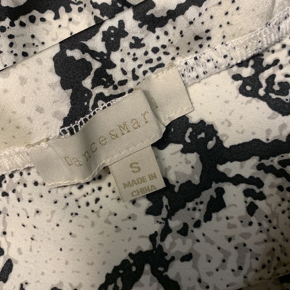 Dance & Marvel satin Maxi/ Long skirt python print with elastic band size S - Picture 10 of 16